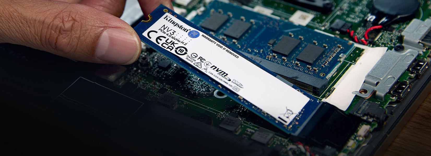Kingston NV3 1TB M.2 NVMe Internal SSD PCIe Gen 4 - Up to 6000MB/s Read - Up to 4000MB/s Write