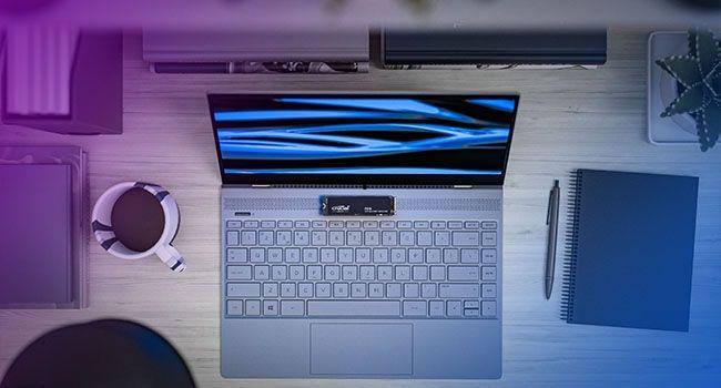 Crucial P310 1TB NVMe M.2 Gen4 SSD - Up to 7,100MB/s Read - Up to 6,000MB/s Write