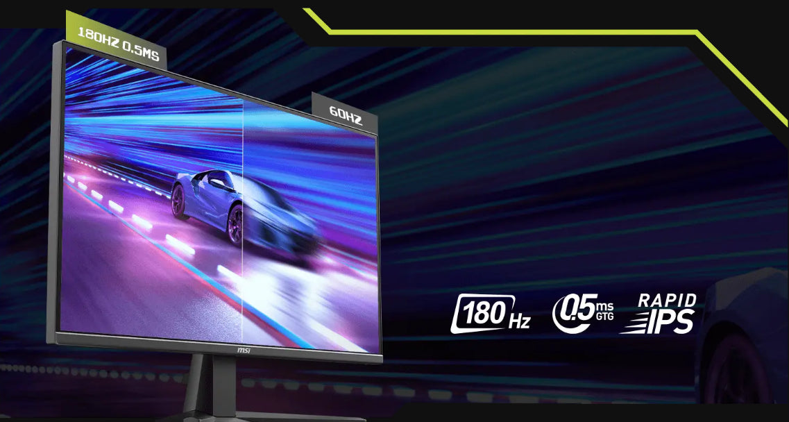 MSI MAG 275QF 27’’ QHD 180Hz Rapid IPS Gaming Monitor