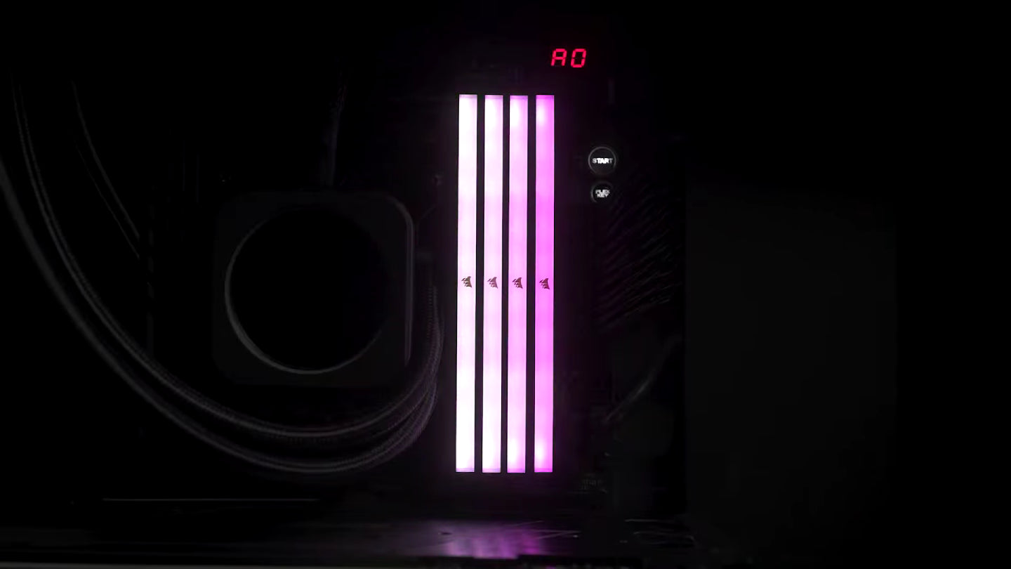 Corsair Vengeance DDR5 RGB 6000MT/s CL30 32GB (2x 16GB) Gaming Memory Intel XMP & AMD EXPO