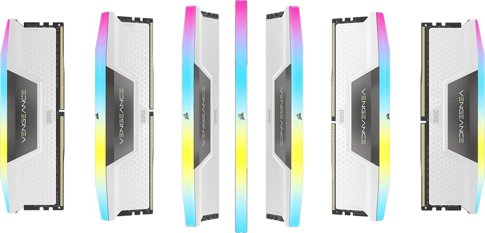 Corsair Vengeance DDR5 RGB 6000MT/s CL30 32GB (2x 16GB) Gaming Memory Intel XMP & AMD EXPO