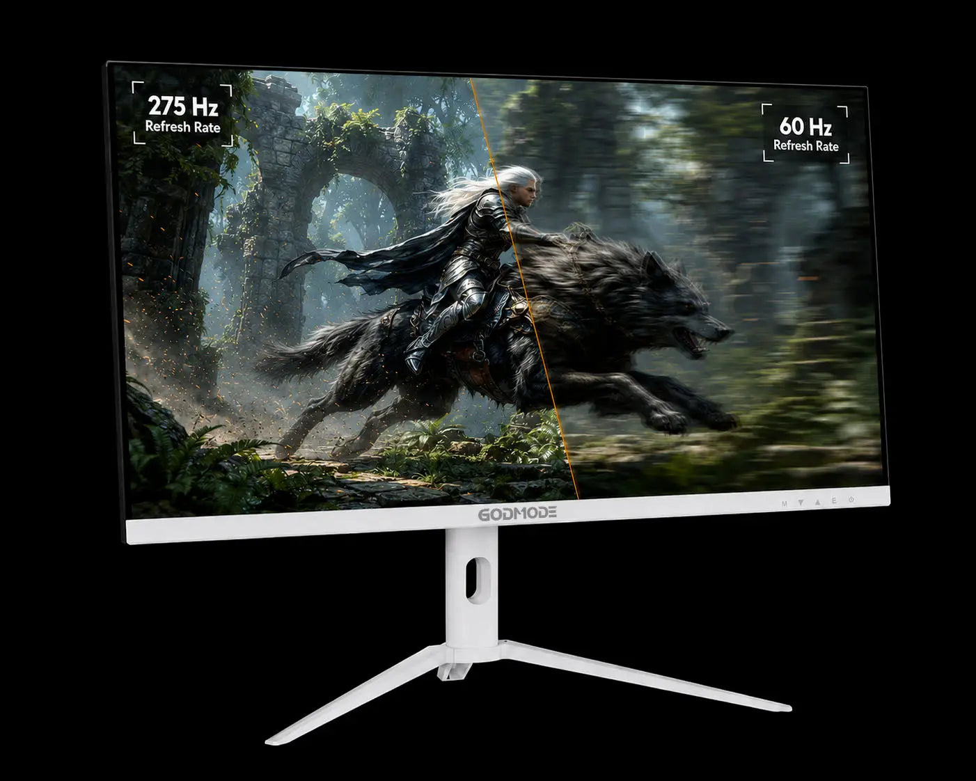 Godmode GQ27-W 27’’ QHD 275Hz IPS 1ms FreeSync White Gaming Monitor - 3 Year Warranty