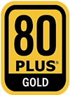 Gigabyte P650G 650W Power Supply 80 Plus Gold - 5 Years Warranty