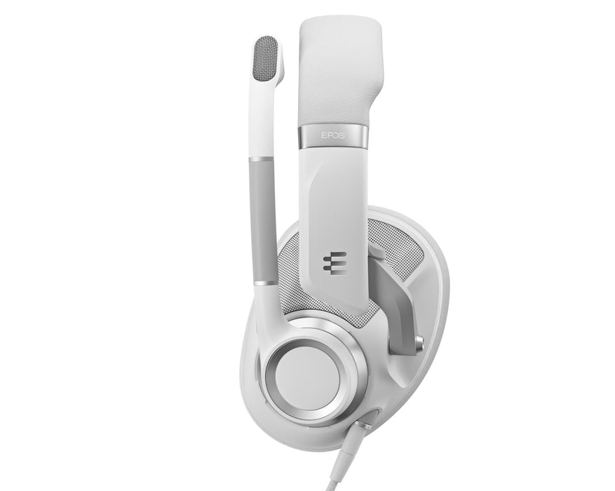 EPOS H6PRO Open Acoustic Gaming Headset & GSX 300 Audio Bundle - White - Godmode Gaming Headset EPOS