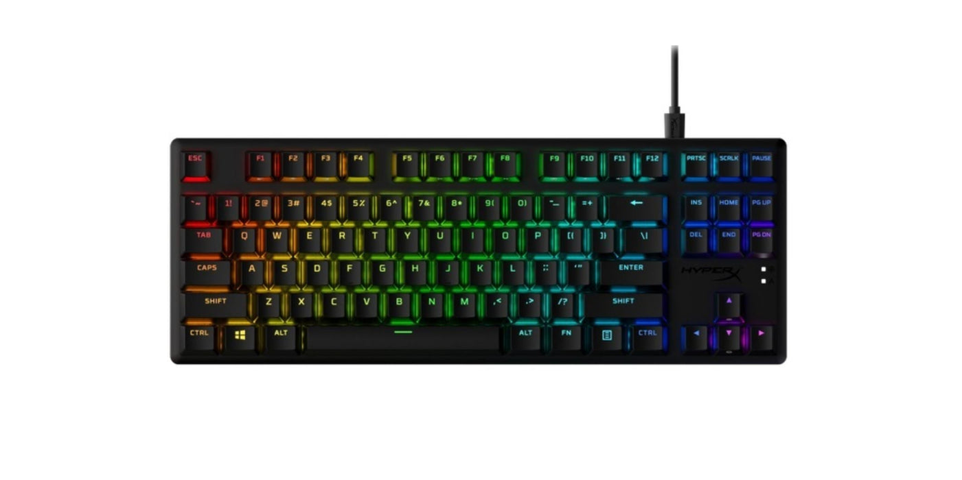 HyperX Alloy Origins Core PBT Mechanical Gaming Keyboard - Red Linear Switches - Godmode Gaming Keyboard HyperX