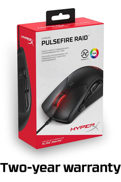 HyperX Pulsefire Raid RGB Gaming Mouse - Godmode Gaming Mouse HyperX