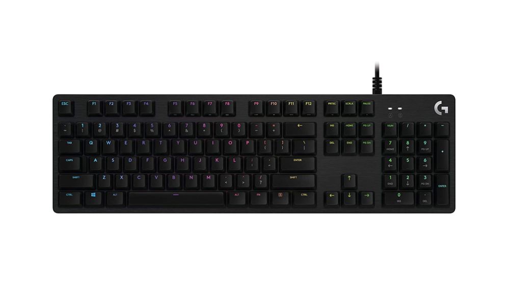 Logitech G512 CARBON LIGHTSYNC RGB Mechanical Gaming Keyboard - GX Blue Clicky - Godmode Gaming Keyboard Logitech
