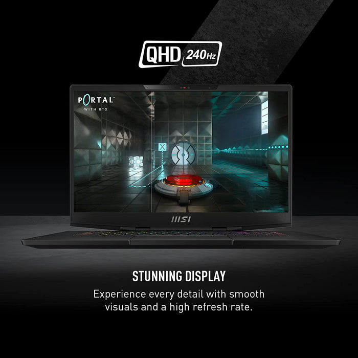 MSI Stealth 17 Studio A13VH 17.3" UHD 144Hz i9-13900H 64GB 2TB SSD RTX 4080 GDDR6 12GB - Godmode Gaming Laptop MSI