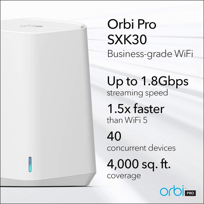 NETGEAR Orbi SXK30 Pro WiFi 6 Mini Mesh System - Godmode Mesh Router NETGEAR
