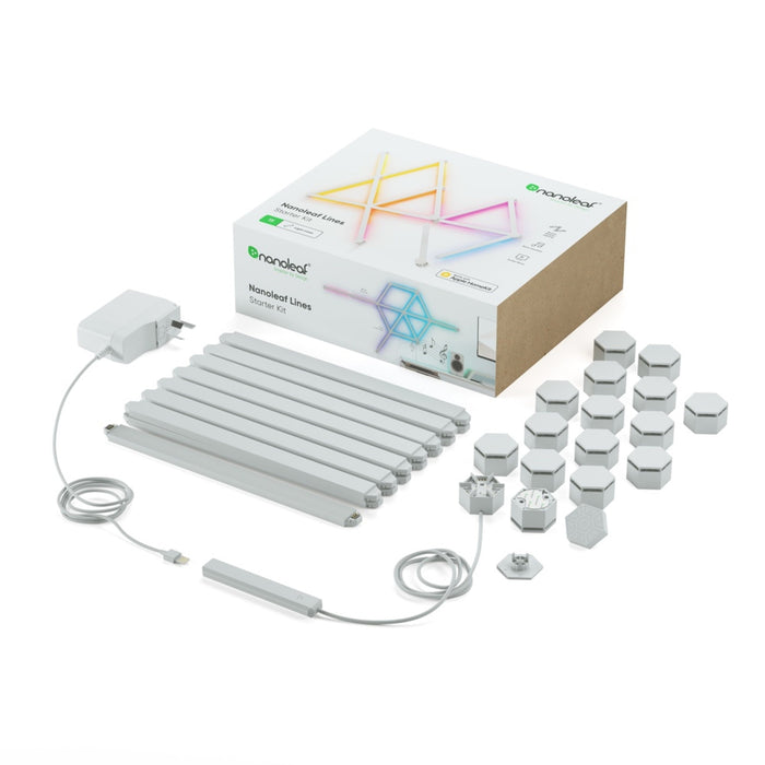 Nanoleaf Lines Starter Kit (15 Lines) - Godmode Smart Lighting Nanoleaf