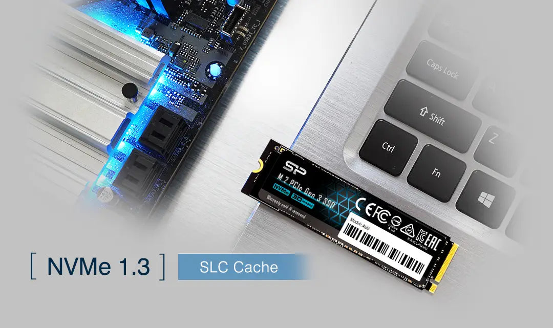 PCIe Gen 3×4 P34A60<br><font color='#888888' size='2%'> </font> NVMe 1.3 + HMB = Optimum Performance