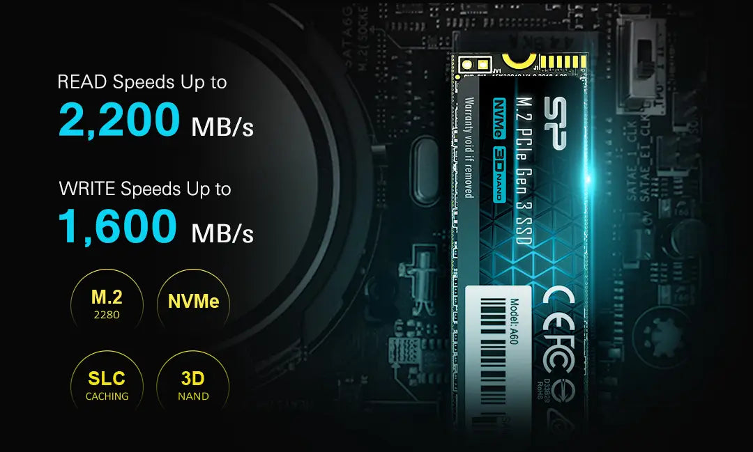 PCIe Gen 3×4 P34A60<br><font color='#888888' size='2%'> </font> A Fundamental PCIe Gen3x4 That Goes Further
