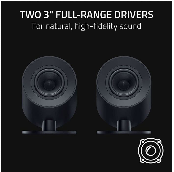 Razer Nommo V2 X 2.0 Full Range Gaming Speakers - Godmode Speakers Razer