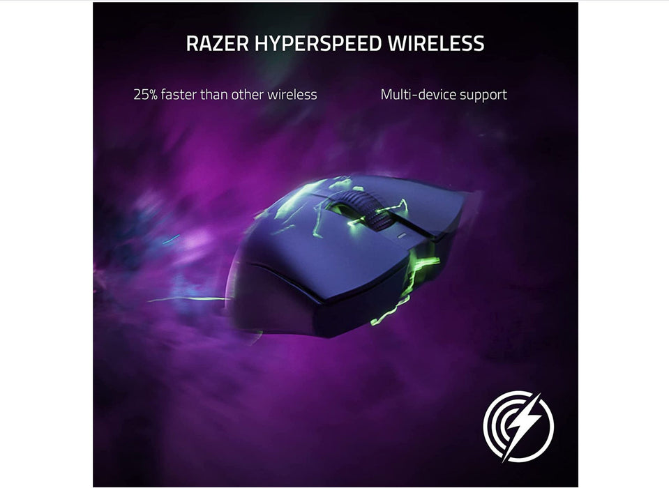 Razer Deathadder v3 Pro Wireless Gaming Mouse - White Edition