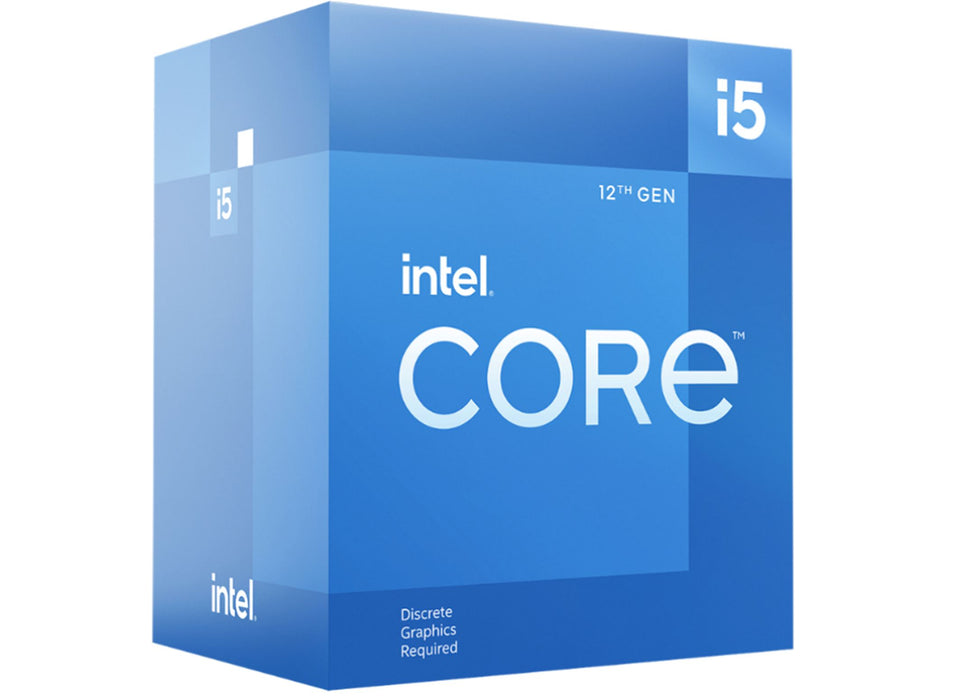 Intel Core i5 12400F CPU 6 Core / 12 Thread - Max Turbo 4.4GHz