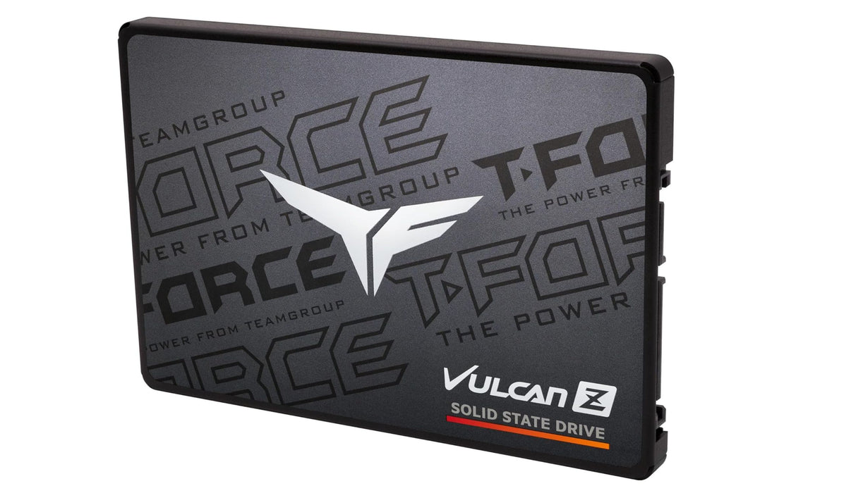 TEAMGROUP T-Force Vulcan Z 256GB SLC Cache 3D NAND TLC 2.5 Inch SATA III Internal Solid State Drive SSD (R/W Speed up to 520/450 MB/s)