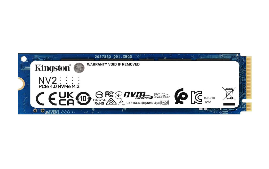 KINGSTON NV2 2TB PCIe 4.0 NVME SSD, R/W 3500/2800 MB/s