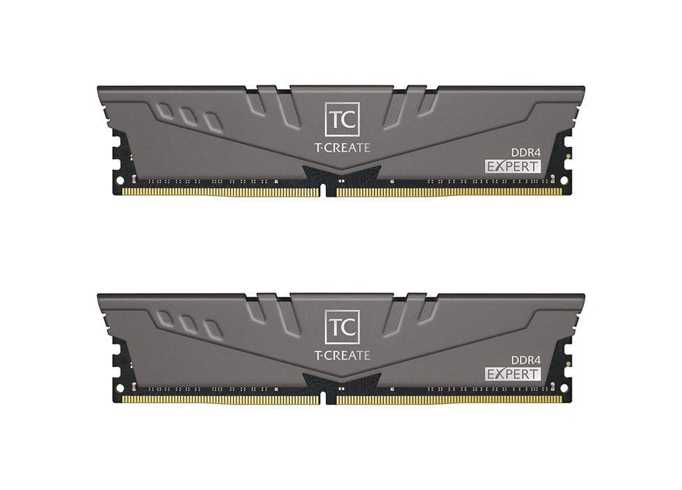 Team Group T-Create Expert DDR4 32GB Kit (2x16GB) 3200MHz CL16 Desktop Memory - Godmode Memory Teamgroup