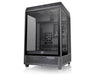 Thermaltake The Tower 500 Tempered Glass Mid Tower Case - Black - Godmode Computer Case Thermaltake