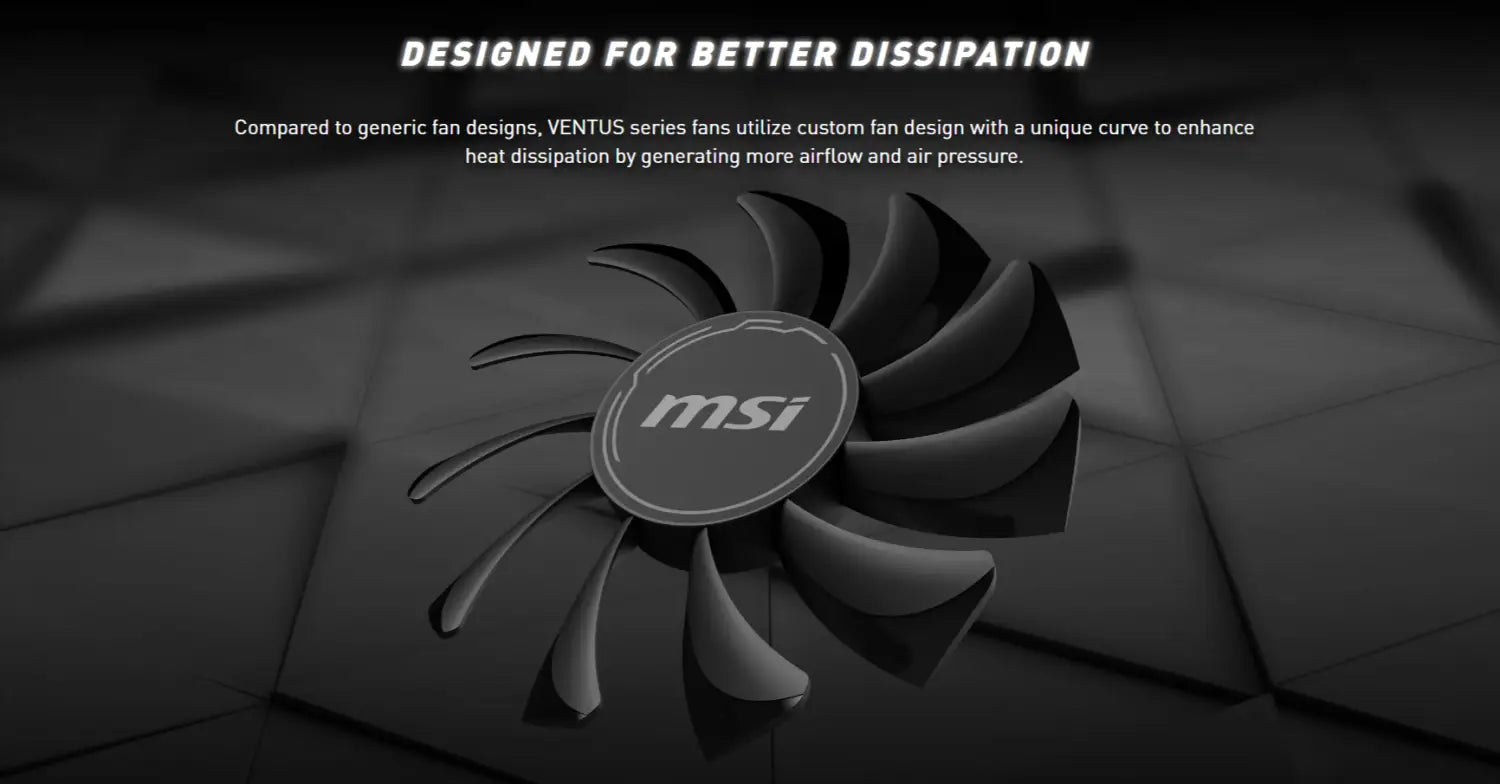 GeForce RTX™ 3050 VENTUS 2X 6G OC Graphics Card