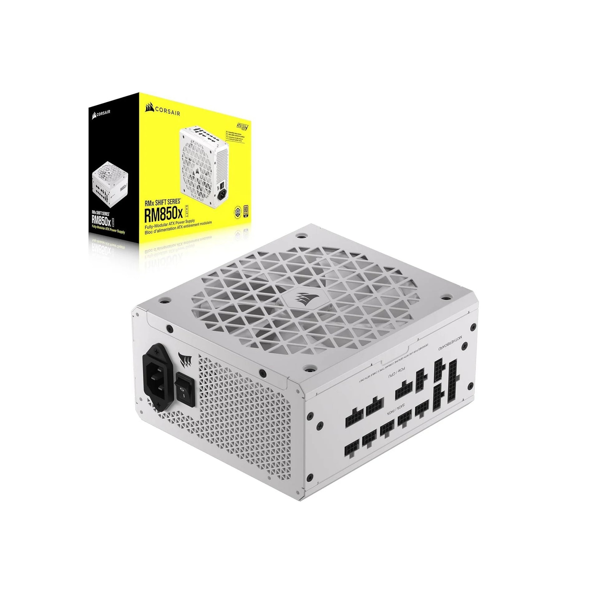 【2024最新】SNSで話題・人気の商品のおすすめアイテム Corsair Fully Gold Plus 80 850W WHITE SHIFT RM850x 電源ユニット