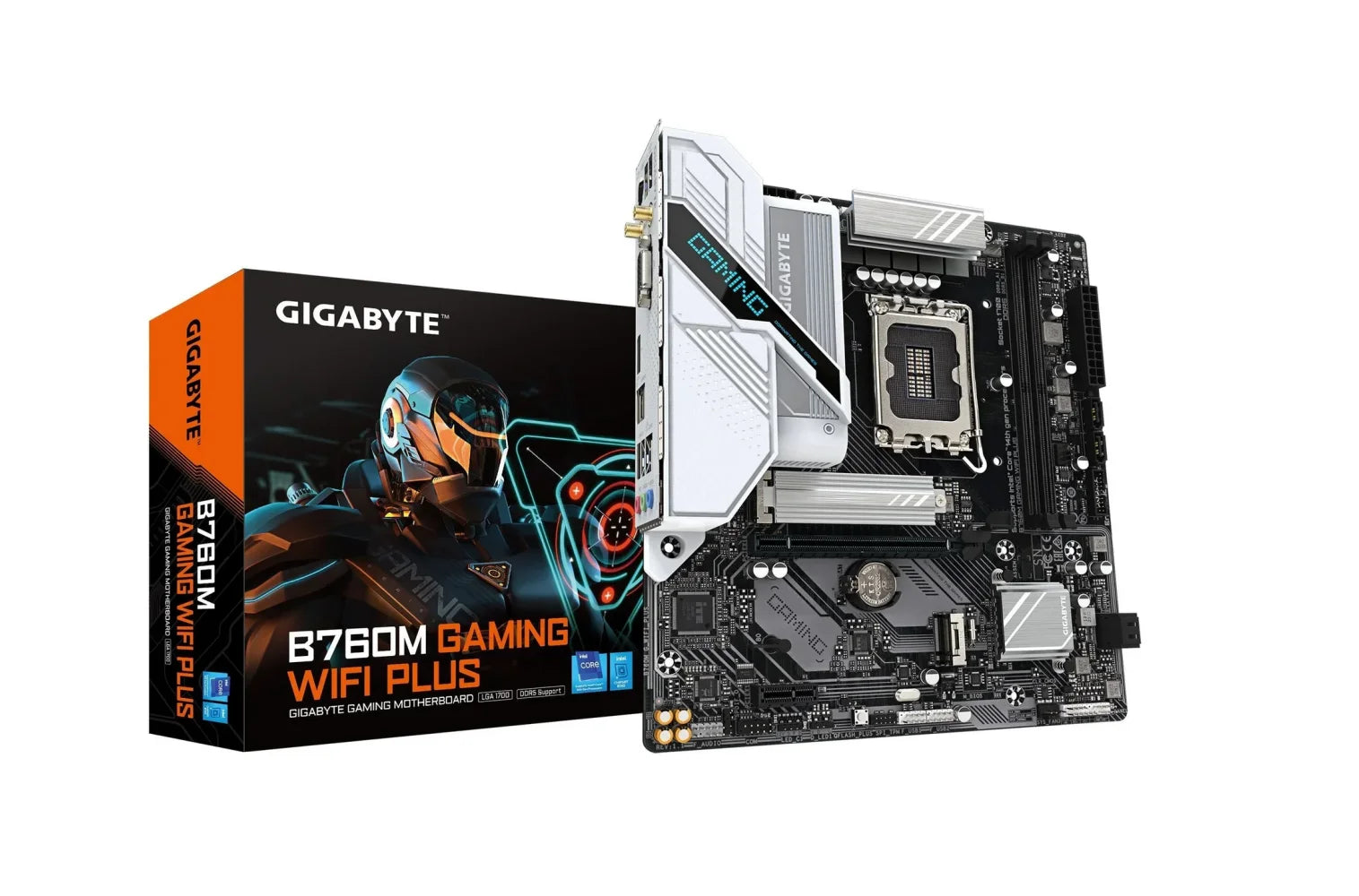 Gigabyte B760M Gaming Plus WIFI DDR5 mATX Motherboard