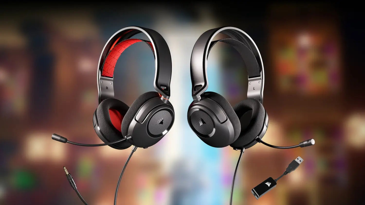 CORSAIR HS35 v2 Surround Wired Gaming Headset - Carbon