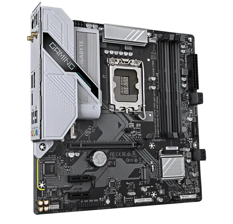Gigabyte B760M Gaming Plus WIFI DDR4 mATX Motherboard