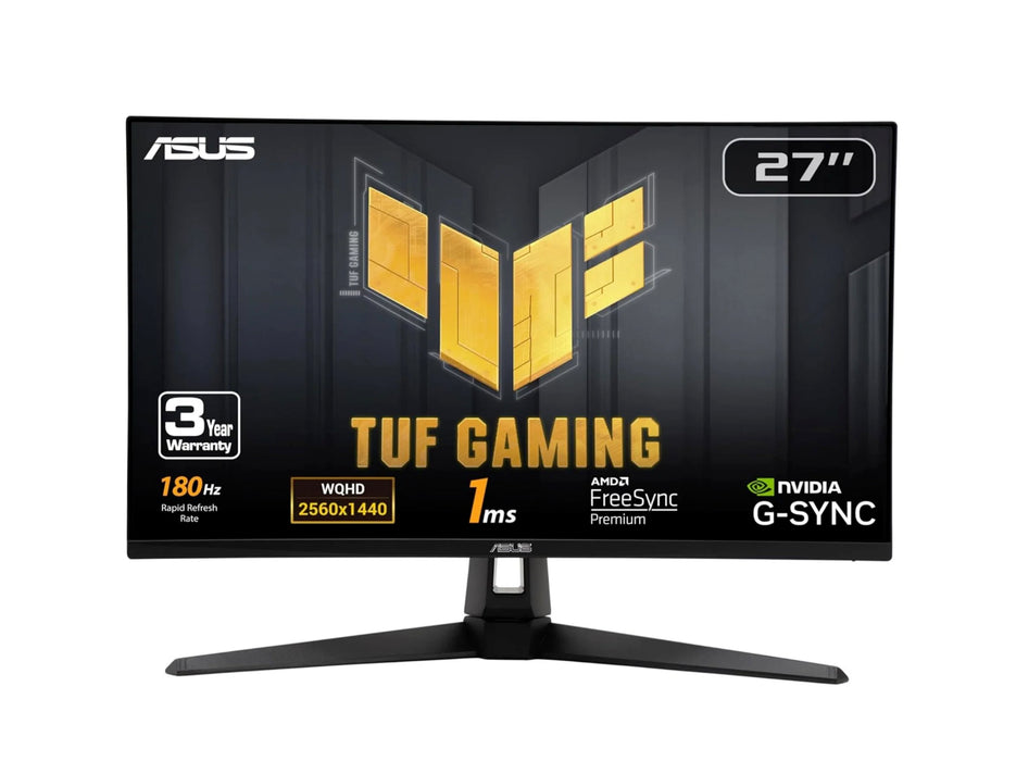 ASUS TUF VG27AQ3A 27” 1440P HDR  180Hz 1ms IPS Gaming Monitor