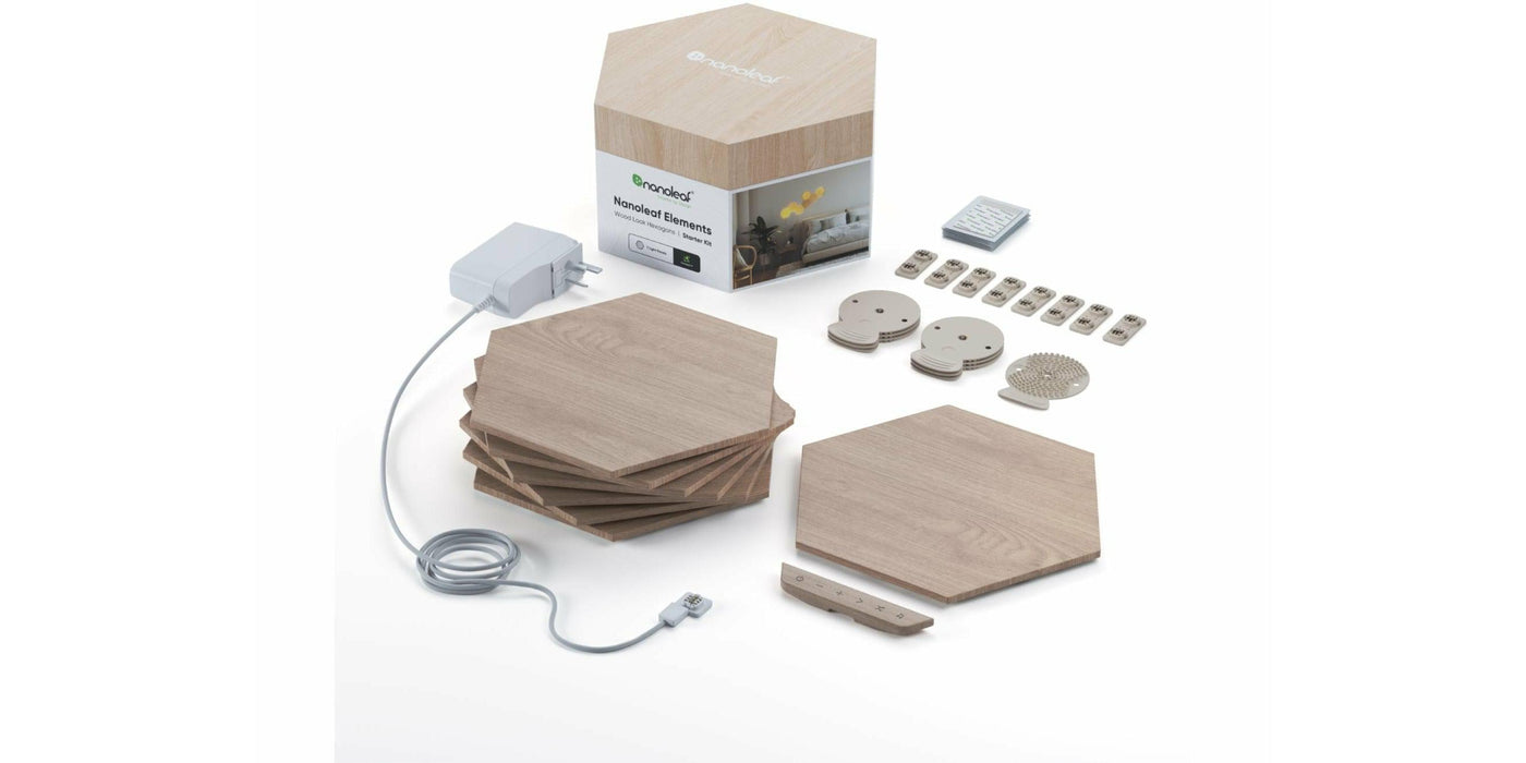 NANOLEAF Elements Starter Kit - 7 Pack - Godmode Smart Lighting Nanoleaf