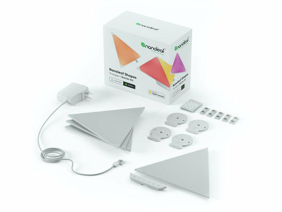 Nanoleaf Shapes - Triangles Starter Kit (4 Panels) - Godmode Smart Lighting Nanoleaf